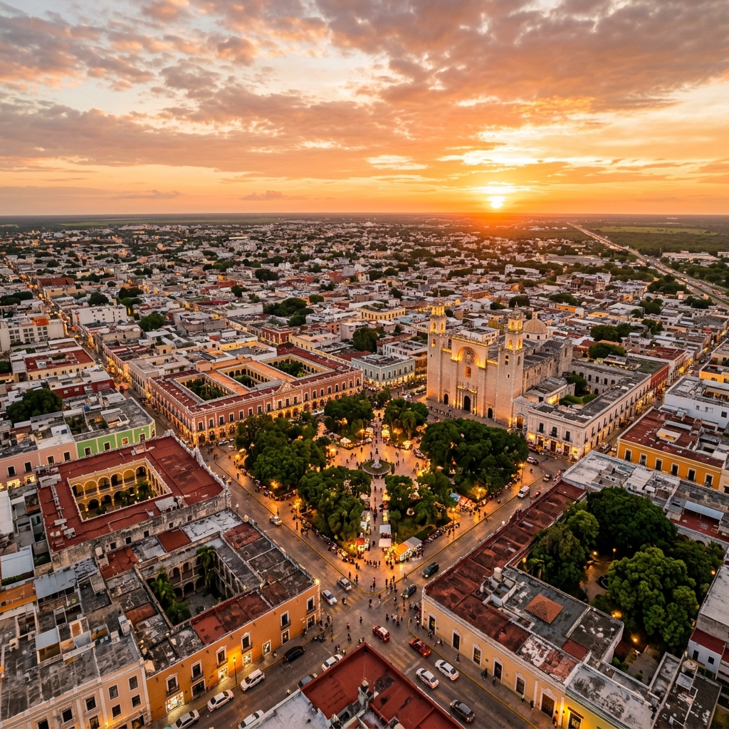 Vista de Mérida